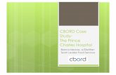CBORD Case Study- The Prince Charles Hospital · CBORD Case Study- The Prince Charles Hospital . ... tea instead of coffee). ... Use of tablets/Ipad’s via WiFi and web