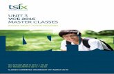 UNIT 3 VCE 2016 MASTER CLASSES - TSFX – The …€¦ · the school for excellence intense weekly tuition programs unit 3 vce 2016 master classes our average atar in 2015 = 93.56