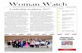 Woman Watch - University of Missouri–St. Louis · Linda Goldstein, former Alderman and ... etiquette topics including first and last impressions, ... City of Richmond Heights nation’s