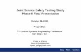 Joint Safety Testing Process - ndiastorage.blob.core ... · Joint Service Safety Testing Study Phase II Final Presentation Paige V. Ripani Booz Allen Hamilton ... – ITOP 4-2-602,
