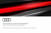 State of the Art and Future Demands - OLED … · 2 Agenda 1. Overview 1st automotive series applications 2. High-luminance OLED: future demands 3. Flexible OLED: technology evolution