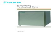 Air Conditioning Technical Data - Welcome | …. Daikin/1. VRV/1. Indoor Units/6... · Air Conditioning Technical Data High temperature hydrobox for VRV EEDEN15-204 HXHD-A8