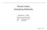 Monte Carlo Sampling Methods - ULisboaweb.tecnico.ulisboa.pt/~mcasquilho/acad/theo/simul/Vujic.pdf · Monte Carlo Sampling Methods ... • 1786 Laplace suggested that ... • Sample