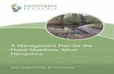 A Management Plan for the Flood Meadows, Alton, … Meadows Man Plan with work... · One such species, Ashford’s hairy snail, a species of local occurrence in Hampshire, is present