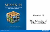 Chapter 5 The Behavior of Interest Rates - … · • Expected Return: ... • Risk: the degree of ... • A rising price level will raise interest rates because people will