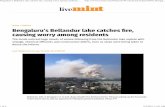 1 of 6 2/5/2018, 11:03 AMwgbis.ces.iisc.ernet.in/energy/wetlandnews/news-2018/Livemint-19... · Bengaluru’s Bellandur lake catches fire, causing worry among residents -... ... 1