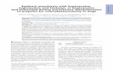 Epidural anesthesia with bupivacaine, bupivacaine … · Epidural anesthesia with bupivacaine, bupivacaine and fentanyl, or bupivacaine and sufentanil during intravenous administration
