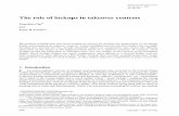 The role of lockups in takeover contests - Columbia Universityyc2271/files/papers/RANDLockups.pdf · The role of lockups in takeover contests ... ﬁrst-cut analysis of the role of