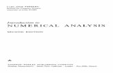 Introduction to Numerical Analysissv.20file.org/up1/1382_0.pdf · Introduction to NUMERICAL ANALYSIS ... The present text in numerical analysis was written primarily to meet the demand