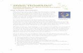 What is animal technology? - FPAN - Home · What is animal technology? ... They rinsed handfuls of the tiny clams to remove sand. 2) ... broken bits of stone tools and pottery, ...