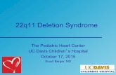 22q11 Deletion Syndromemedia.mindinstitute.org/video/cabil/family_day/2015/2015... · 2015-10-26 · detection of one patient ... • Early diagnosis of cardiac abnormalities markedly