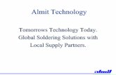 Tomorrows Technology Today. Global Soldering Solutions ... Europe Support.pdf · Tomorrows Technology Today. Global Soldering Solutions with ... – EPMA elemental analysis of joint
