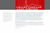 HEART DISEASE AND STROKE - Centers for Disease … · HEART DISEASE 4 AND STROKE PICTURE OF AMERICA REPORT 5 Estimates of cardiovascular disease incidence, that is, the number of