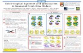 0333 Extra-tropical Cyclones and Windstorms in … · extra-tropical cyclones and winter windstorms ... Julia F. Lockwood4, ... Murray, R. et al., 1991: A numerical scheme for tracking