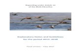 INTRODUCTION - CIRCABC - Welcome€¦  · Web viewPp 63. Cover photo: Calidris. spp ... International Illustrated Checklist of the Birds of the World ... the SAP/BMS relates to a