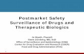 Postmarketing Safety of Drugs & Therapeutic Biologics · Therapeutic Biologics Jo Wyeth, PharmD Gwen Zornberg, ... Can query or data mine AERS to identify signals or trends. 13 ...