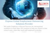 Express Global Employment Outsourcing Solutions … · workforce in more than 150 countries to help our clients in time ... Mobile phones and computers; ... Kyivstar Metro Cash &