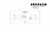 Mira Vier Wireless Controller - Bathstore · 2 Mira Vier Wireless Controller User Guide CONTENTS Customer Services .....Back Page