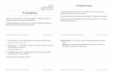 Probability - Stanford University · Review and elaboration of basic probability + simple examples of random variables, vectors, ... Bernoulli random process. pdfs and pmfs ... intuitive!
