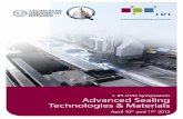 Advanced Sealing Technologies & Materials - IPI · Advanced Sealing Technologies & Materials April 10th and 11th 2013. ... (Dr. Ulrich Gubler, ... (Matthias Poth, ...