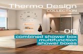 Thermo Designthermodesignsrl.it/catalogue/CatalogoWeb_ING_Combi-Multifunzione.pdf · AMALFI 292 80 x 80 x 222h cm. ... LED interior light Gel seat ... Wall units with mirror, seat