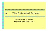 The Extended School - Barnardo’s · An extended school provides a range of ... First Report June 2007 ... ELB co-ordinators RTU training programmes Voluntary organisations Teachernet