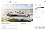 320 2018 - Sea Ray Boats · SUNDANCER 320 OUTBOARD FEATURES • Robust bow lounging & seating area with actuated headrests and armrests allow for perfect comfort while underway or
