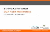 Stroma Certification DEA Audit Masterclassfiles.stroma.com/...2015/dea-audit-masterclass-cpd.pdf · © Stroma Certification 2015 ... Welcome to Stroma’s CPD session providing a