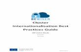 Cluster Internationalisation Best Practices Guidebe-wiser.eu/admin/resources/bewiserjapbestpracticesguide-v3.pdf · Internationalisation Best Practices Guide JAP action ... and dissemination