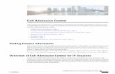 Call Admission Control - cisco.com · Enabling the Call Admission Control Feature ... Intelligent Wireless Access Gateway Configuration Guide 4 OL-30226-06 Call Admission Control
