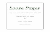 Justin Henry Rubin - d.umn.edujrubin1/pJHR Loose Pages.pdf · songs on the poetry of Samuel Greenberg (1893-1917) for soprano, alto, and piano by Justin Henry Rubin Harvey Music Editions