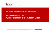 Policies & Guidelines Manual - Keller Williams …phxkw.com/wp-content/uploads/2016/03/PHXKW-Policies-and-Guidelin… · Contents Keller Williams Realty, Inc. — Policies & Guidelines