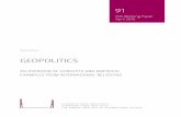 Geopolitics: An overview of concepts and empirical ... · GEOPOLITICS AN OVERVIEW OF CONCEPTS AND EMPIRICAL EXAMPLES FROM INTERNATIONAL RELATIONS 91 FIIA Working Paper April 2016