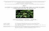 2017 SAMPLE COSTS TO ESTABLISH AN ORCHARD AND PRODUCE WALNUTS · INTRODUCTION Sample costs to establish a walnut orchard and produce walnuts under sprinkler irrigation in the northern