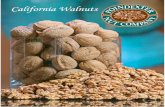 California Walnuts - Poindexter Nut Company · 5414 East Floral Avenue, Selma, CA 93662 Ph. (559) 834-1555 Fax (559) 834-1759 Technical Information Shelled Walnuts Product Description: