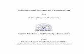 Fakir Mohan University, Balasorefmuniversity.nic.in/pdf/physics-hons2016.pdf · Fakir Mohan University, Balasore ... Mathematical Physics--H. K. Dass, Dr. Rama Verma (S. Chand Higher