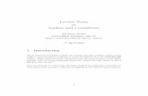 Lecture Notes on Laplace and z-transformssertoz.bilkent.edu.tr/courses/math206/transformations.pdf · Lecture Notes on Laplace and z-transforms Ali Sinan Sert¨oz sertoz@fen.bilkent.edu.tr
