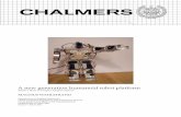 A new generation humanoid robot platformpublications.lib.chalmers.se/records/fulltext/178383/178383.pdf · A new generation humanoid robot platform ... Kondo, the humanoid robot that
