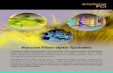 Passive Fiber Optic Systems - Amphenol ICC · Passive Fiber Optic Systems ... § Telecommunications & Data Communications Networks § Outside Plant, ... crossed, or QSFP pin outs.