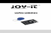 RFID RC522 - anleitung.joy-it.netanleitung.joy-it.net/wp-content/uploads/2016/09/RFID-RC522-2.pdf · Ausgabe 22.03.2017 opyright by Joy-IT 3 Sehr geehrter Kunde, vielen Dank, dass