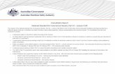 Consultation Report National Standard for … Report... · Consultation Report National Standard for Commercial Vessels, ... The revision of the National Standard for Commercial ...