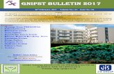 GNIPST BULLETIN 2017gnipst-pc.ac.in/bulletins/Bulletin 63.4 .pdf · 2-2017 . 10-0. locally’ and become reformers of society to meet the challenges of future. • mailto:gnipstbulletin@gmail.com.