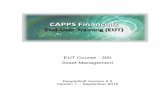 EUT Course - 300 Asset Management - Texascappstraining.cpa.texas.gov/courses/FIN/300_AM/... · EUT Course - 300 Asset Management PeopleSoft Version 9.2 Version 1 – September 2015