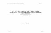 A Critical Review of the Literature on Structural ... · A Critical Review of the Literature on Structural Adjustment and the Environment ... presentation of country case ... The