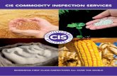 CIS COMMODITY INSPECTION SERVICES · CIS Commodity Inspection Services decided to attend ... of draft survey ... The new CU TR documents replace the former GOST R,