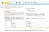 (A GMP CERTIFIED COMPANY) - pjhealthcare.com · (A GMP CERTIFIED COMPANY) P. J. HEALTHCARE SPECIFICATIONS: INNOKOAT MSK-CARE READY-MIX TASTE MASKING SYSTEM Sr. …