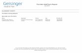 Provider Add/Term Report - Geisinger Health · Provider Add/Term Report April 2018 ... Medical Oncology (412)412) ... Tsao MD, Ching Nhan MD, Carol Khan MD, Inamul