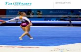 GYMNASTICS - Taishan Sports · 2 3 Taishan Sports Equipment Co., Ltd GYMNASTICS Taishan Sports Equipment Co., Ltd. is located in the Economic and Technology Development Zone of Leling