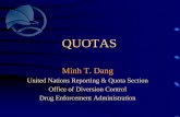 Quotas - DEA Diversion Control Division · Mark Cunningham Illinois Coaches baseball MS Biology Dr. Jay Vodela Alabama / MD / India Tennis Ph.D. Biomedical Sciences MS Pharmacology/Toxicology