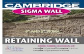 Cambridge Wall Book v09 Wall Section.pdf · 40 cambridge wall book 41 backyard patios & outdoor living rooms • pavingstones • wall systems sigma wall 6” and 8” sigma find